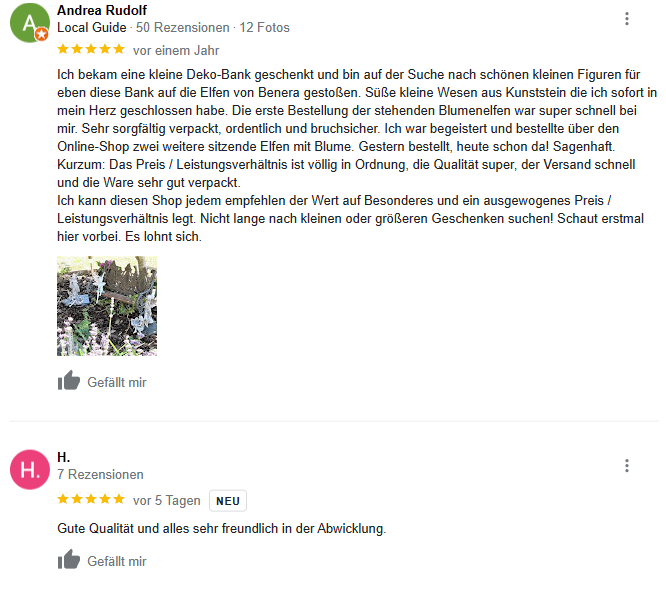 Positiv kundefeedback